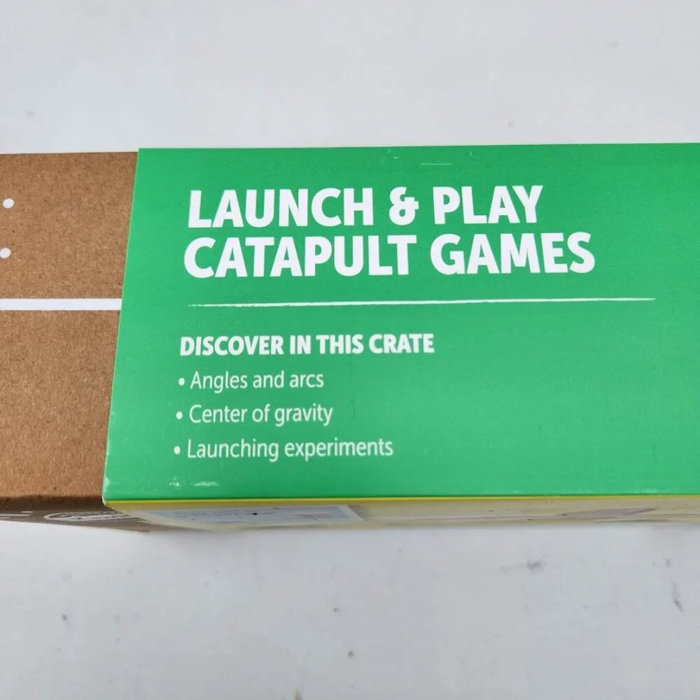 NEW KiwiCo Launch & Play Catapult Games STEM Science Kit Set Physics Launcher Ki